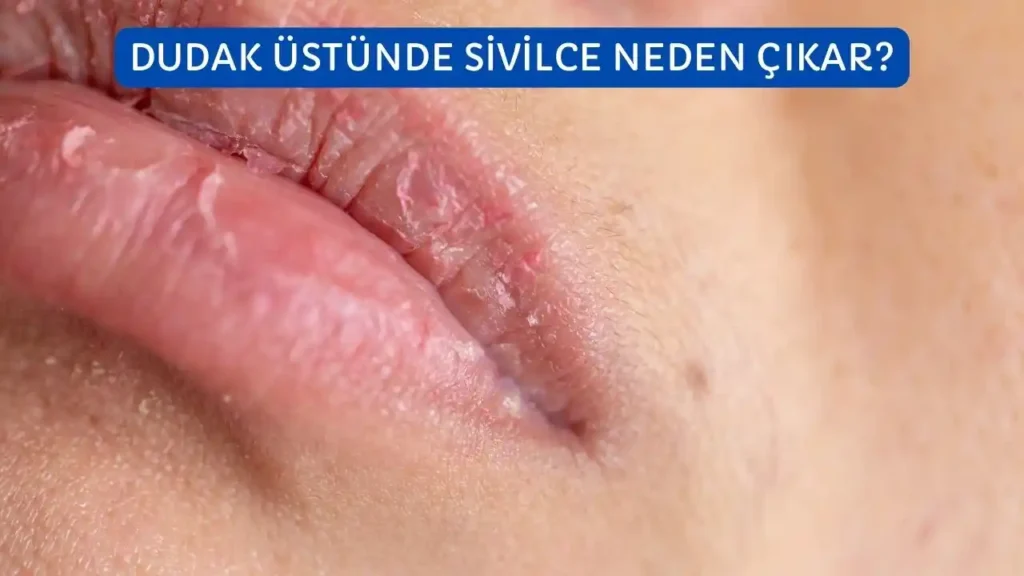 Sivilce neden dudaklarda görünüyor?