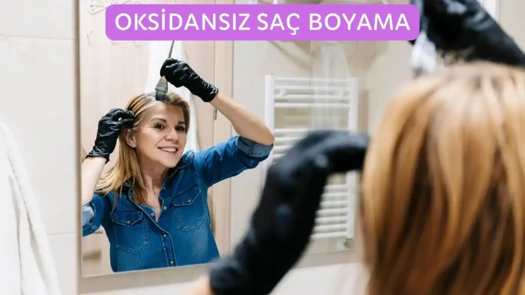 oksidan içermeyen sac boyama